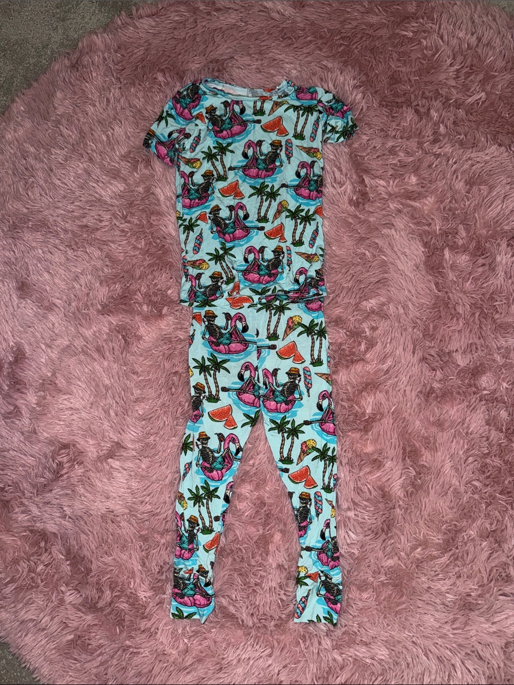 Toddler Skeleton Pajama Set